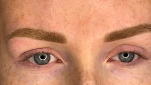 Eyebrow Tattoo result by Surreal Beauty Ink in Naples, FL