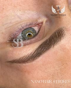 Eyebrow Tattoo result by Surreal Beauty Ink in Naples, FL