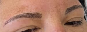 Eyebrow Tattoo result by Susana's Permanent Makeup & Skin Care Center, LLC in Wausau, WI