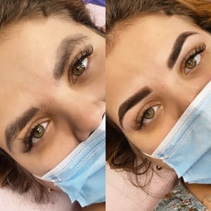 Eyebrow Tattoo result by Susi Calero Makeup in Miami, FL
