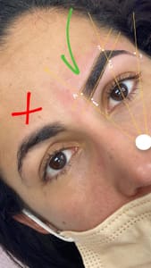 Eyebrow Tattoo result by Susi Calero Makeup in Miami, FL