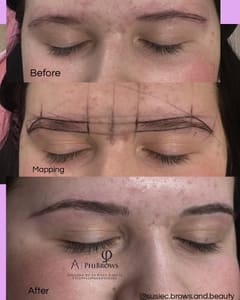 Eyebrow Tattoo result by Susie C Brows and Beauty in Sherman, TX