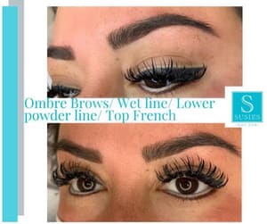 Eyebrow Tattoo result by Susies Day Spa & Studio Academy in Mesquite, TX