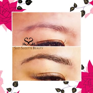 Eyebrow Tattoo result by Suzi Suzette Beauty in Houston, TX