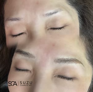 Eyebrow Tattoo result by Suzu Cosmetic Art in Mckinney, TX