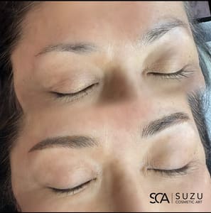 Eyebrow Tattoo result by Suzu Cosmetic Art in Mckinney, TX