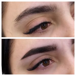 Eyebrow Tattoo result by Sveti Beauty in Hallandale Beach, FL
