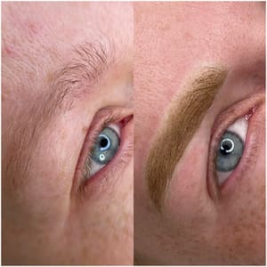 Eyebrow Tattoo result by Svoya Beauty Studio in Los Angeles, CA