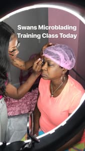 Eyebrow Tattoo result by Swan Aesthetics Atl Med Spa in Hapeville, GA