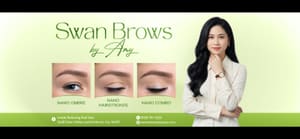 Eyebrow Tattoo result by Swan Brows by Amy in Sacramento, CA