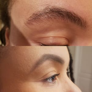 Eyebrow Tattoo result by Sweet Face in Virginia Beach, VA