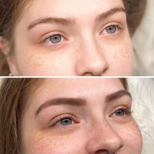 Eyebrow Tattoo result by Sweet Ink in Huber Heights, OH