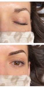 Eyebrow Tattoo result by Sweet Pea Permanent Cosmetics in Casper, WY