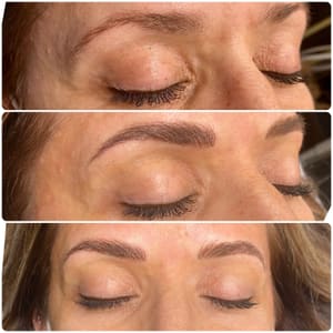 Eyebrow Tattoo result by Sweet Pea Permanent Cosmetics in Casper, WY