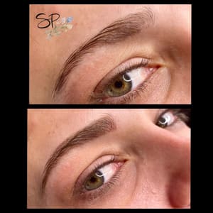 Eyebrow Tattoo result by Sweet Pea Permanent Cosmetics in Casper, WY