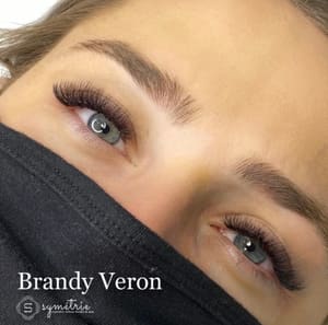 Eyebrow Tattoo result by Symétrie Permanent Makeup Studio & Spa in Youngsville, LA