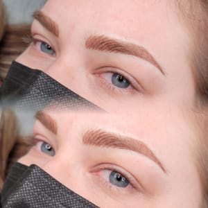 Eyebrow Tattoo result by Symmetry Beauty in Lynnwood, WA