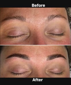 Eyebrow Tattoo result by Symmetry Brows & Aesthetics in Mandeville, LA