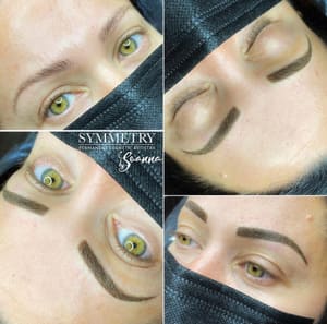 Eyebrow Tattoo result by Symmetry By Seanna in Coeur D Alene, ID