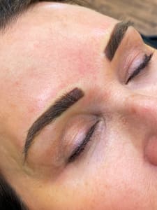 Eyebrow Tattoo result by Symmetry Permanent Cosmetics and Microblading in Flanders, NJ