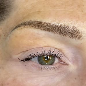 Eyebrow Tattoo result by Symmetry PMU by Heather in Visalia, CA