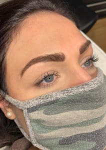 Eyebrow Tattoo result by Symmetry Tattoo Co. in Cincinnati, OH