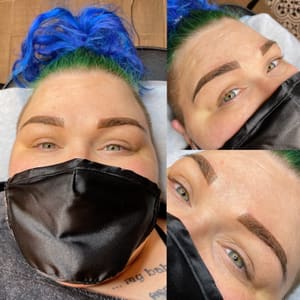 Eyebrow Tattoo result by T.Beaute PMU (Inside Lakeside Nails & Spa) in Wayzata, MN