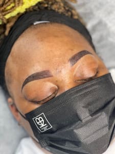 Eyebrow Tattoo result by T.K. Beauty Loft, LLC in Pikesville, MD