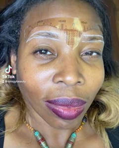 Eyebrow Tattoo result by T-ology Beauty Med Spa LV in Las Vegas, NV