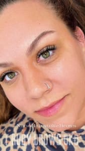Eyebrow Tattoo result by T ruby Permanent Makeup in Oklahoma City, OK