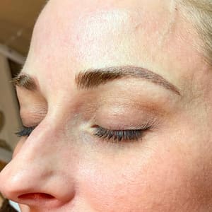Eyebrow Tattoo result by Tactical Aesthetics in Melbourne, FL
