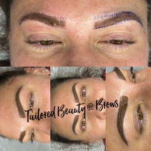 Eyebrow Tattoo result by Tailored Beauty and Brows in Cave Springs, AR