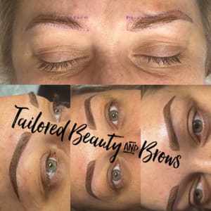 Eyebrow Tattoo result by Tailored Beauty and Brows in Cave Springs, AR