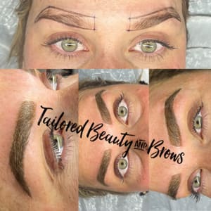 Eyebrow Tattoo result by Tailored Beauty and Brows in Cave Springs, AR