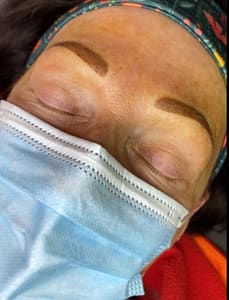 Eyebrow Tattoo result by Tailored Beauty in Anchorage, AK