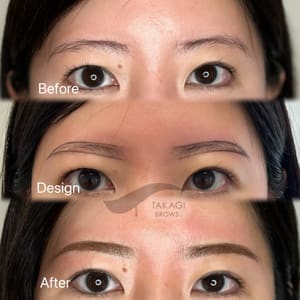Eyebrow Tattoo result by Takagi Brows in Torrance, CA