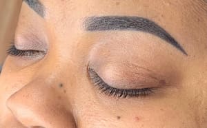 Eyebrow Tattoo result by Takey's Ombré Brows in Birmingham, AL