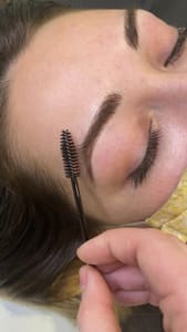 Eyebrow Tattoo result by TalíRose Aesthetics in Savannah, GA