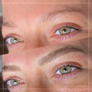 Eyebrow Tattoo result by Talitha Beauty Brows, LLC in Pinellas Park, FL