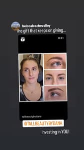 Eyebrow Tattoo result by Tall Beauty by Dana in Providence, UT