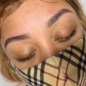 Eyebrow Tattoo result by TamekaNicole Beauty - Brow & Skin Beauty Bar in Rahway, NJ