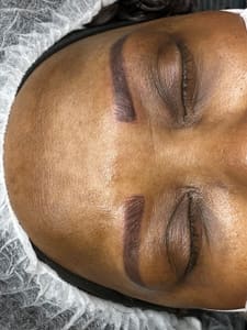 Eyebrow Tattoo result by TamekaNicole Beauty - Brow & Skin Beauty Bar in Rahway, NJ