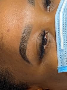Eyebrow Tattoo result by TamekaNicole Beauty - Brow & Skin Beauty Bar in Rahway, NJ