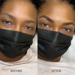 Eyebrow Tattoo result by Tamier Brows in Chula Vista, CA
