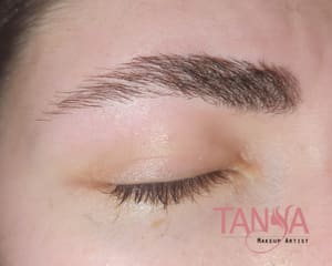Eyebrow Tattoo result by Tanya beauty in Brooklyn, NY