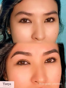 Eyebrow Tattoo result by Tanya Beauty Lab in Schaumburg, IL