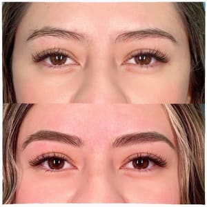 Eyebrow Tattoo result by Tanya Beauty Lab in Schaumburg, IL