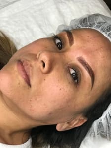 Eyebrow Tattoo result by Tanya Verdin Permanent Makeup in Park Ridge, IL