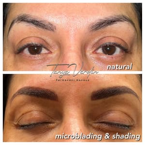 Eyebrow Tattoo result by Tanya Verdin Permanent Makeup in Park Ridge, IL