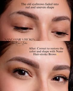 Eyebrow Tattoo result by Tao Brow Studio in Schaumburg, IL